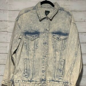 Wild Fable Acid Wash Jean Jacket